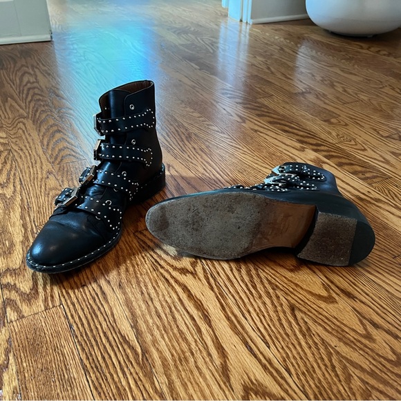 Givenchy Leather Combat Boots – Black, Size 39.5 IT (US 9.5) - Picture 8 of 10